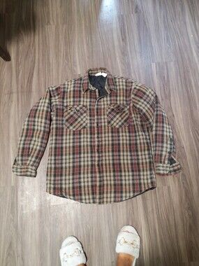 Field & Stream Plaid Shirt Jacket